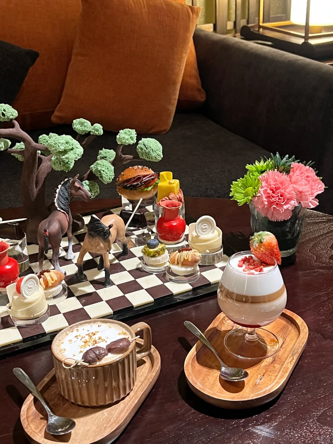 北京喜来登隐藏玩法：看展+下午茶‼️一举两得