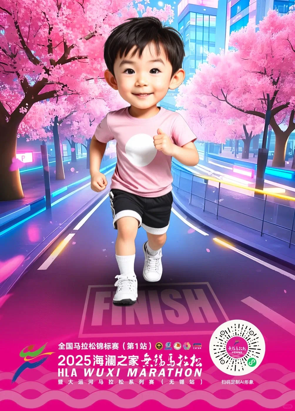 无锡马拉松携手小象智合爱可贴燃情开跑?