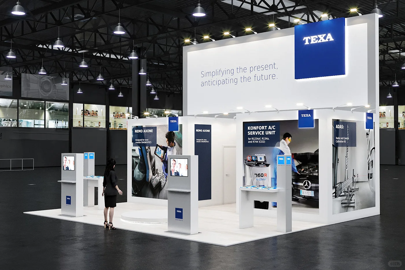 小面积创意展台，带你中单不是梦?