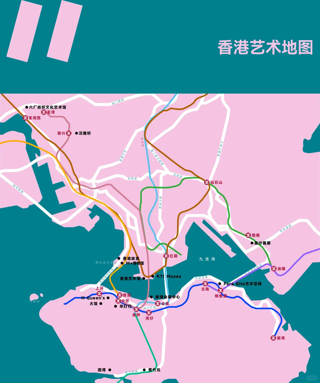 香港艺术周最全地图，哪些空间最值得去？