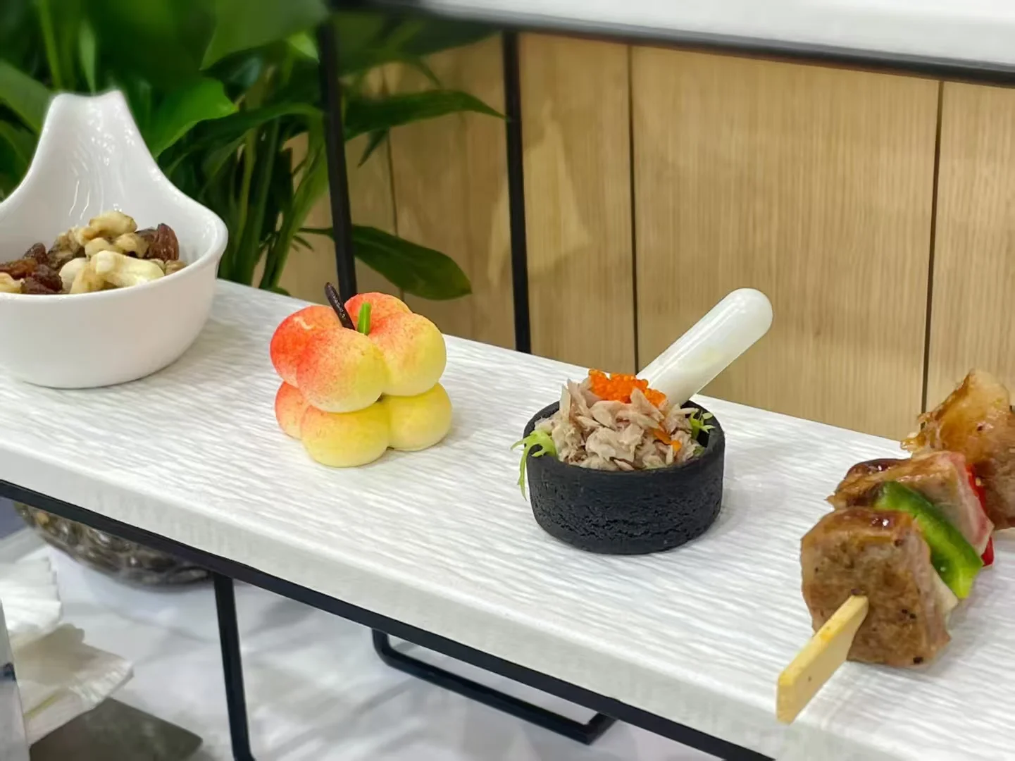 展会位上茶歇