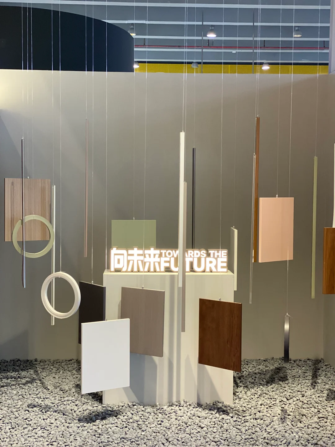 探展日记｜板材陈列美学的极致之美