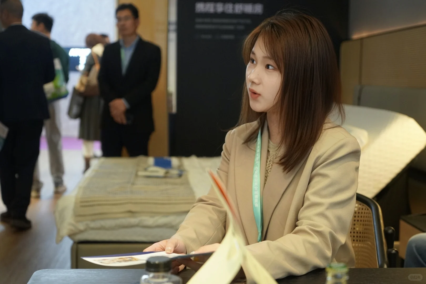 展会的第三天啦！今天是拽姐！