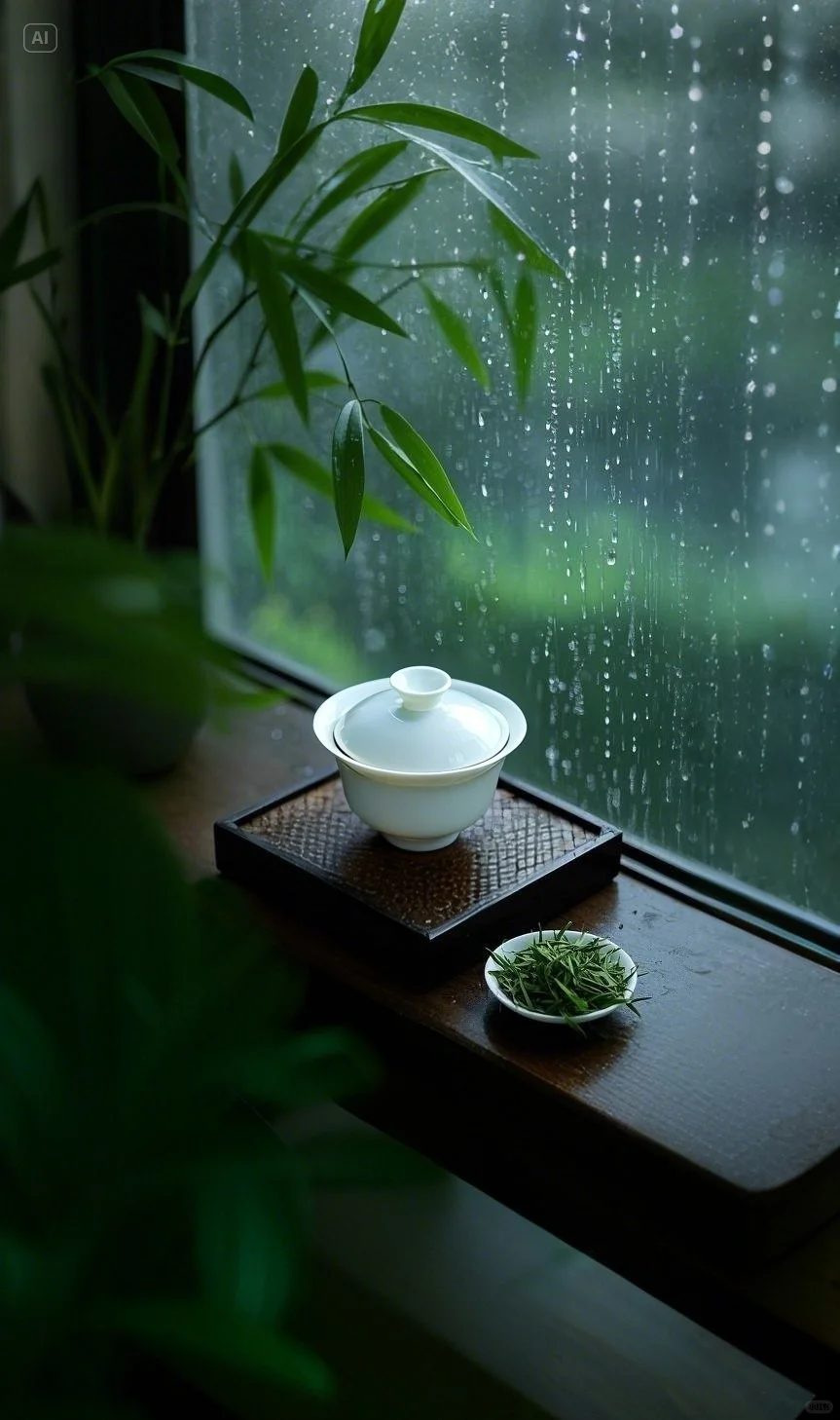 四月?朋友圈喝茶文案、图片