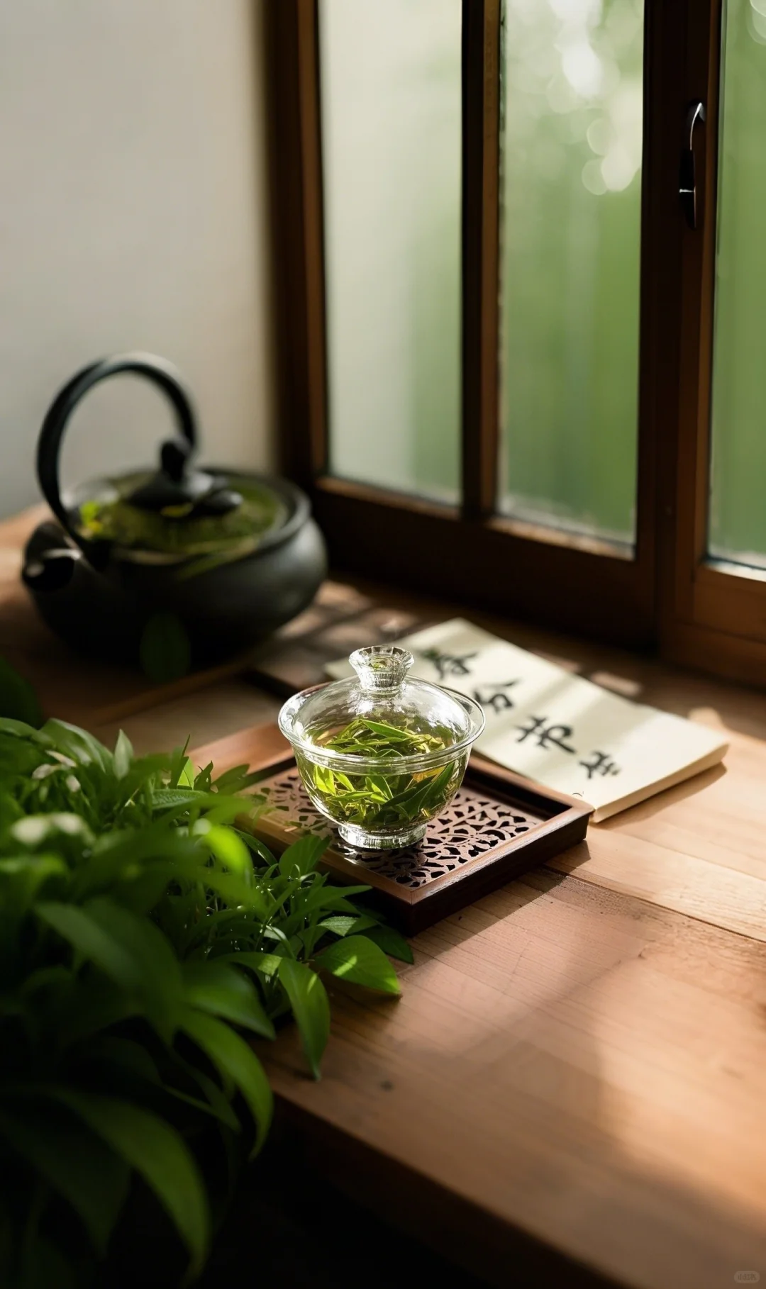 四月?朋友圈喝茶文案、图片