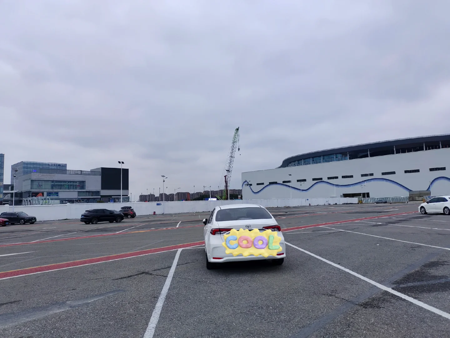 国家会展中心停车?️没难倒我这个小菜鸟