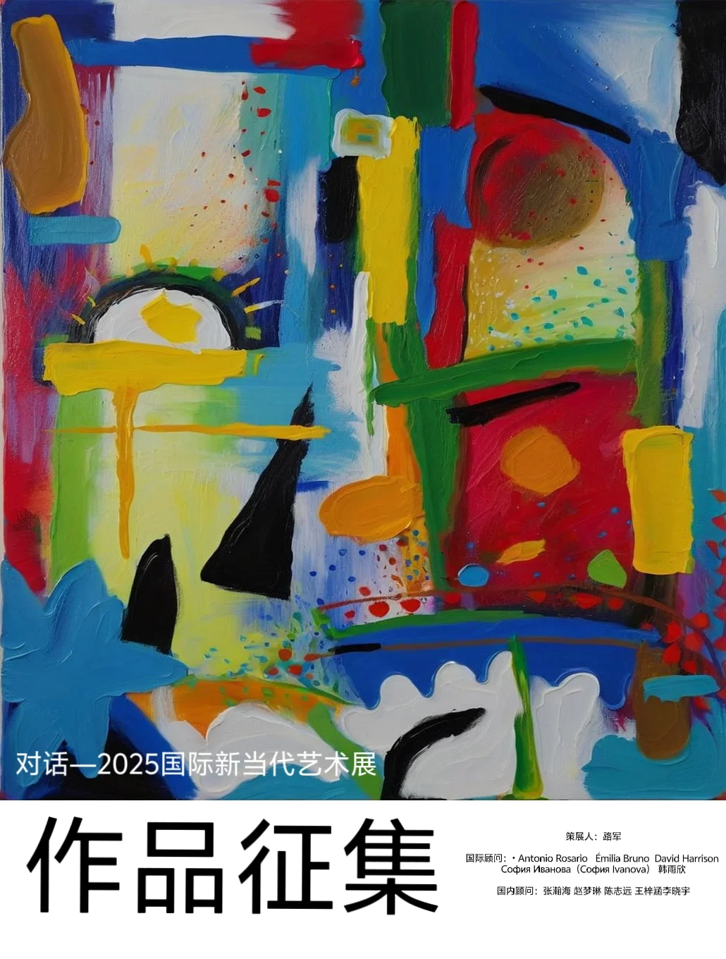 2025对话，当代艺术展，作品征集