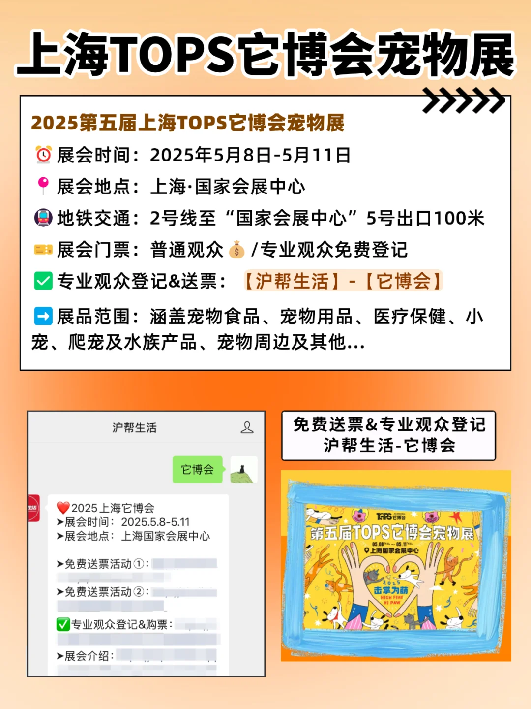 2025上海它博会逛展攻略+免费送?