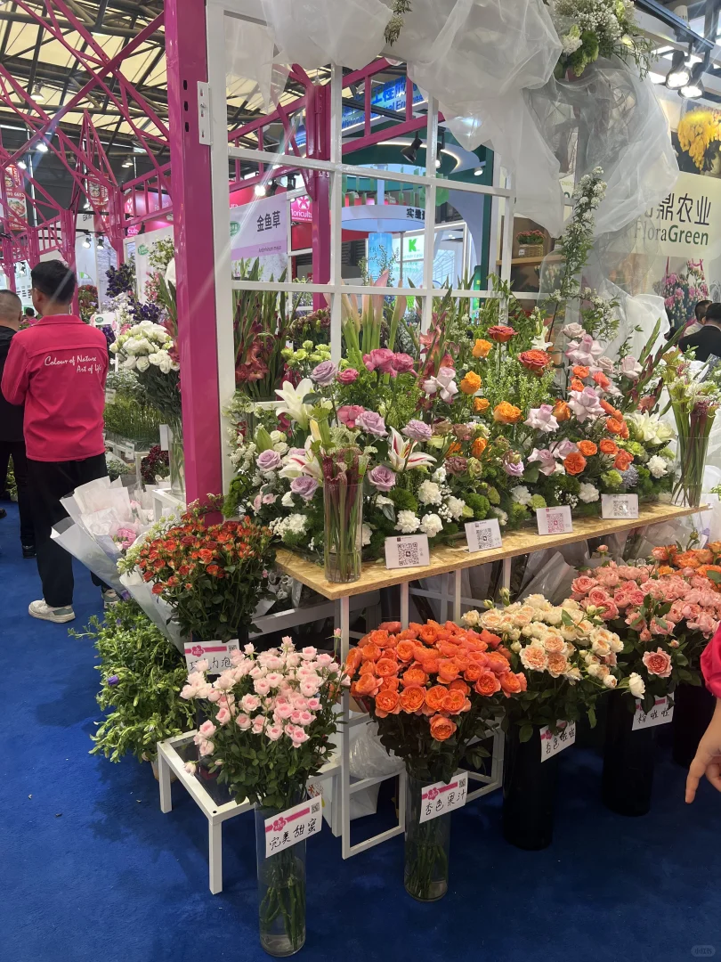 海妈也来国际花卉园艺展览会啦，欢迎来偶遇