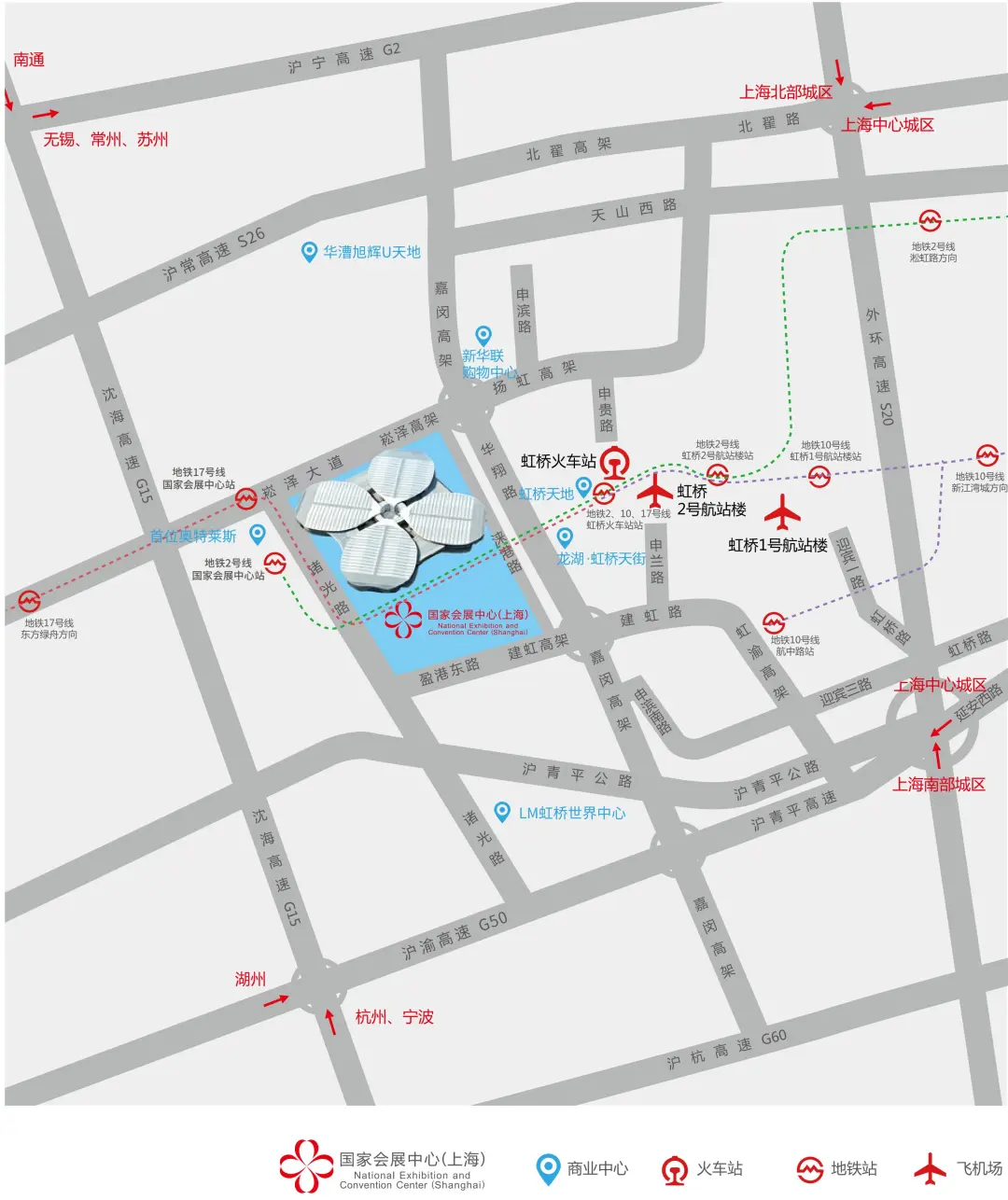 #2025上海国际车展最全官方展位图&导览图#