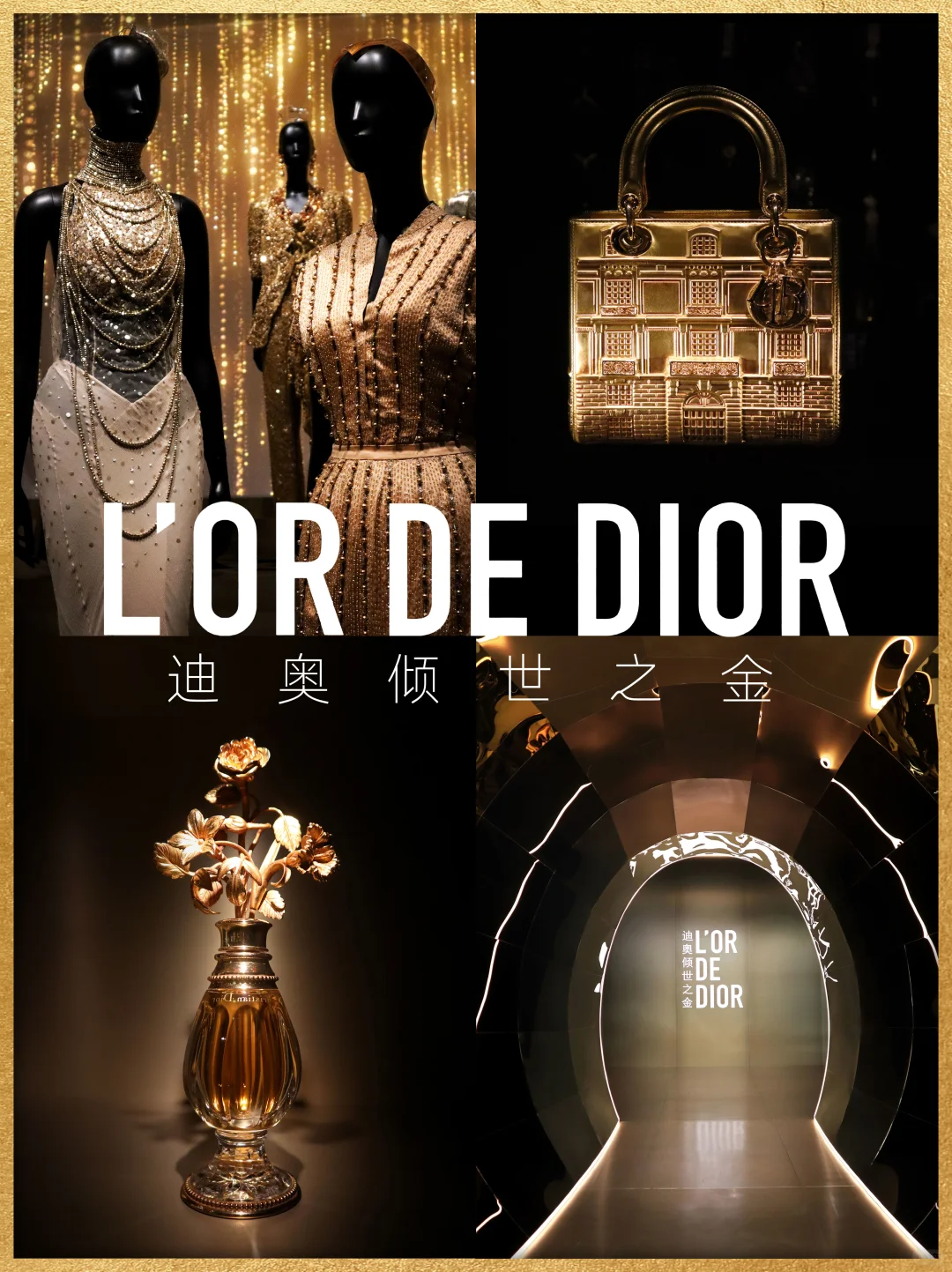 展览｜DIOR迪奥 倾世之金