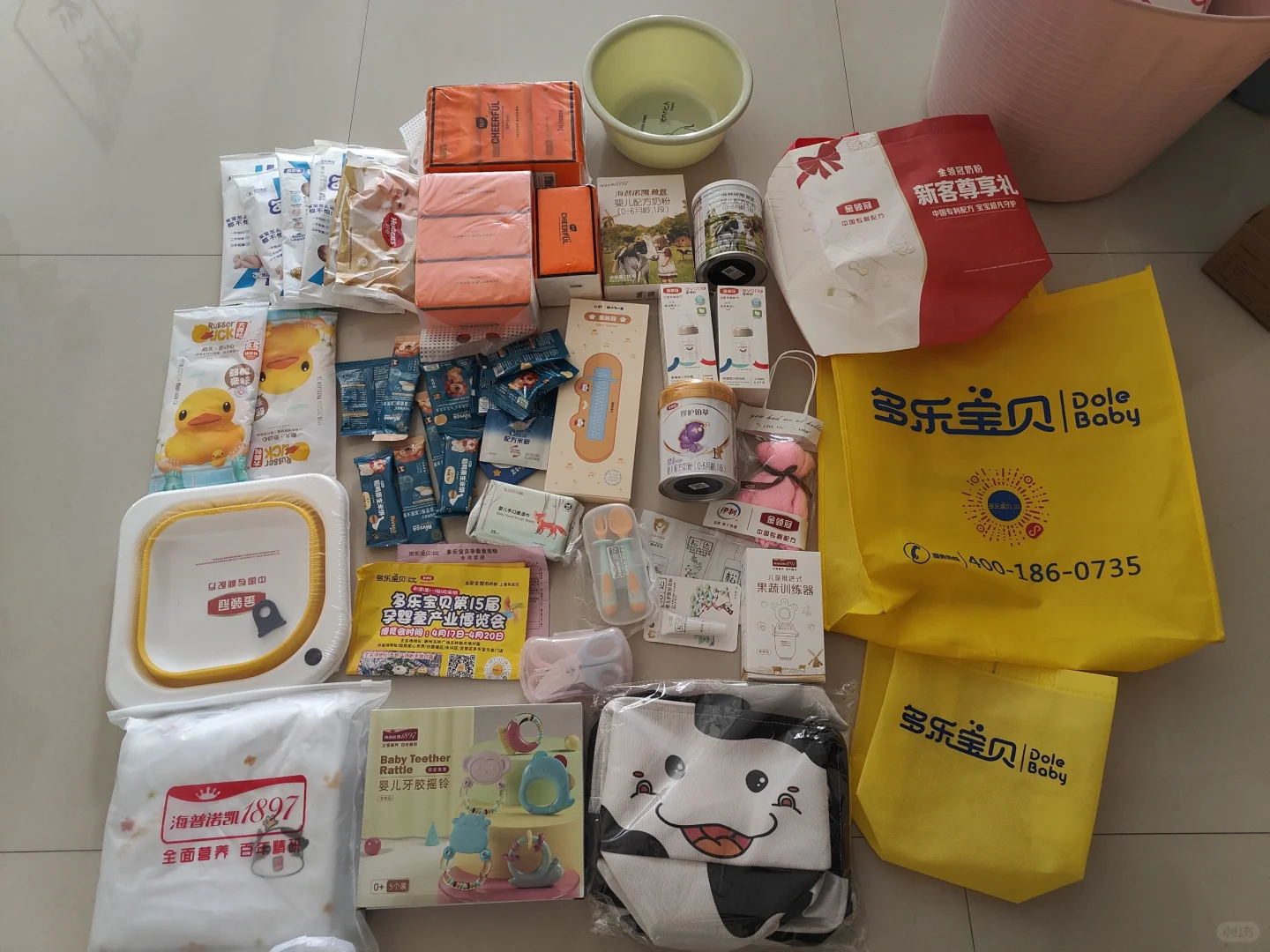 薅了一圈羊毛 多乐宝贝博览会转了一圈