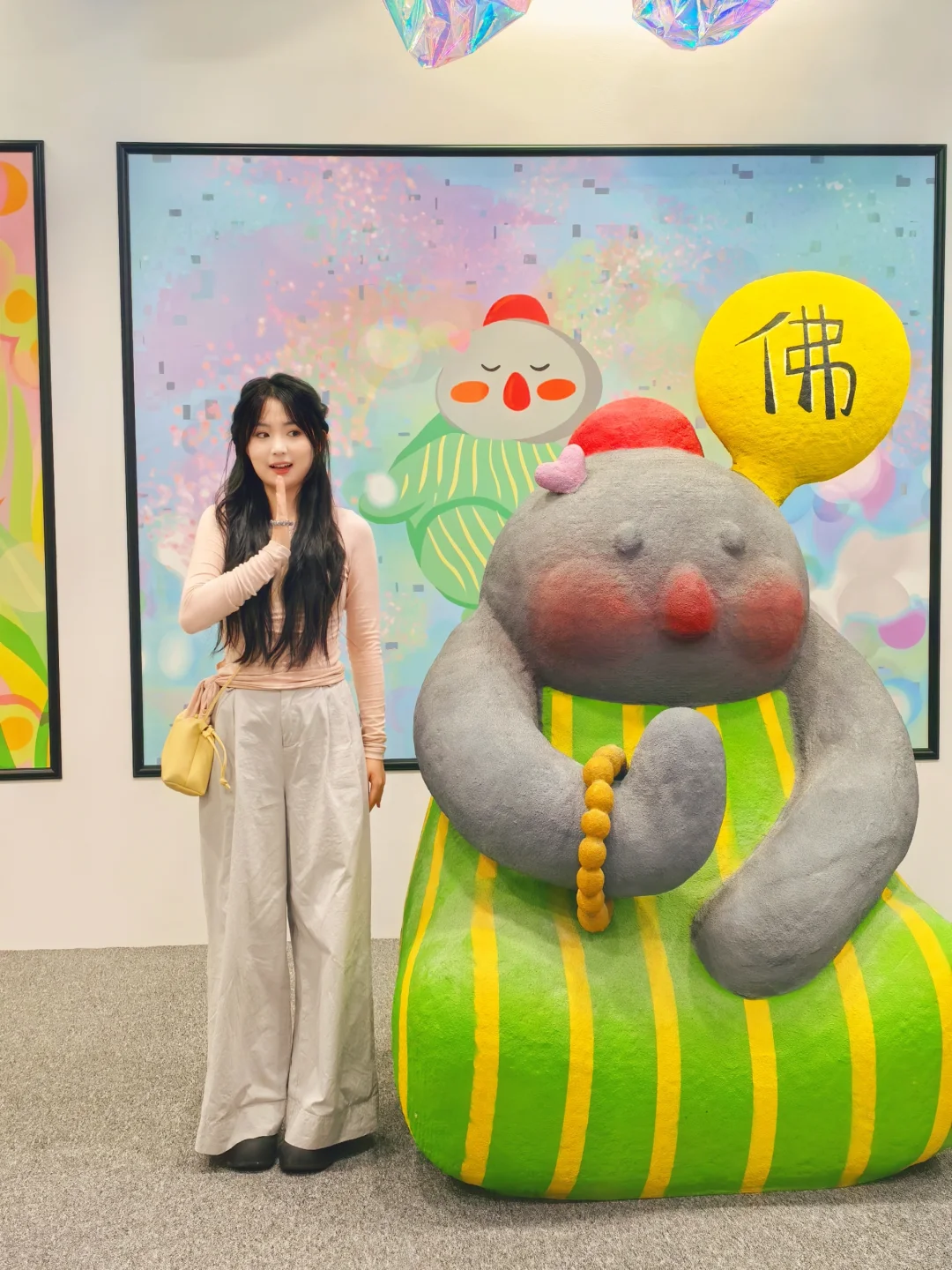 一个可可爱爱的展?baobao来了