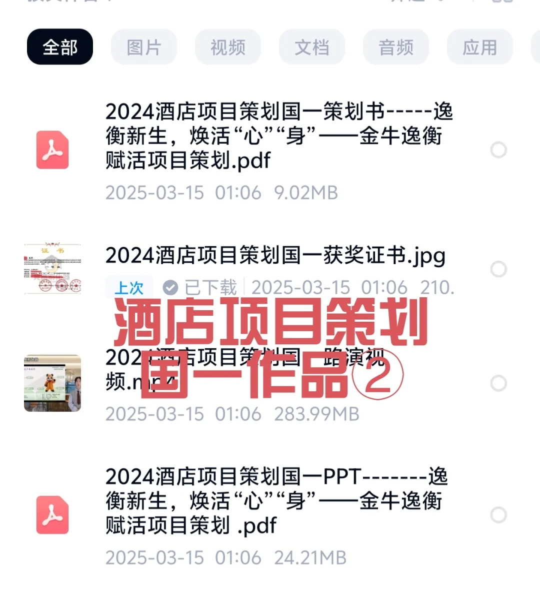 商挑文旅与会展‼️酒店项目策划国一作品