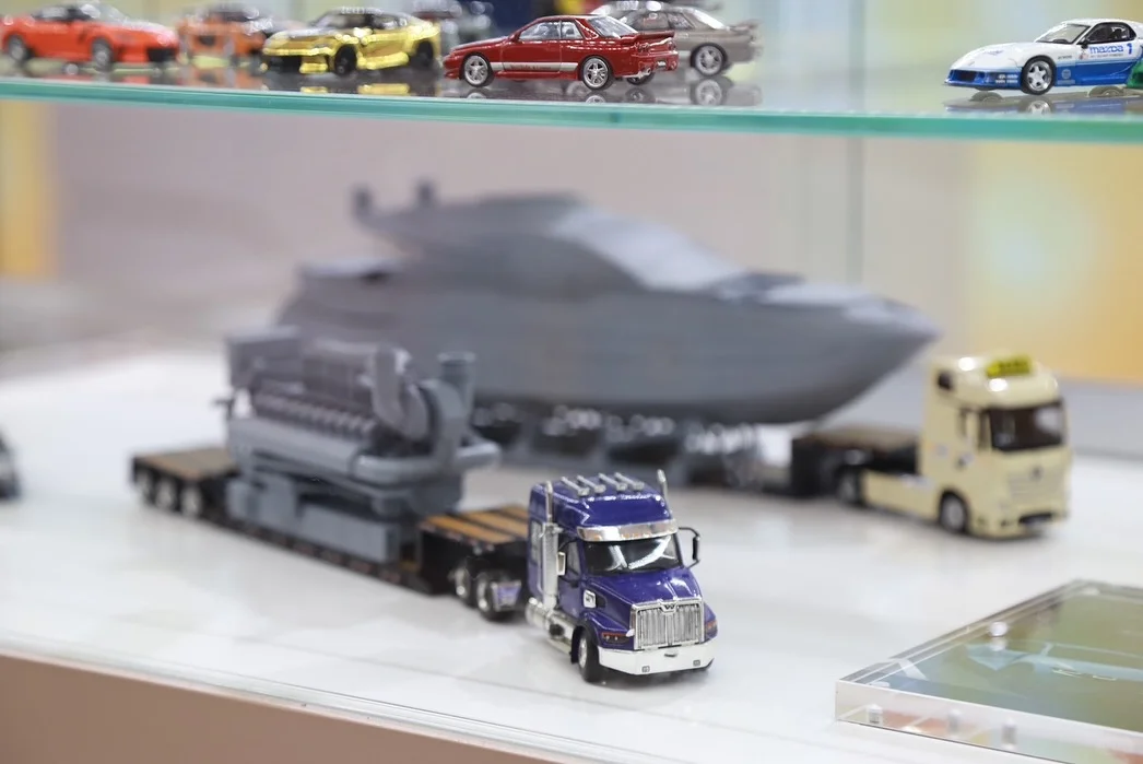 我们在中国国际模型博览会上展示的样品。