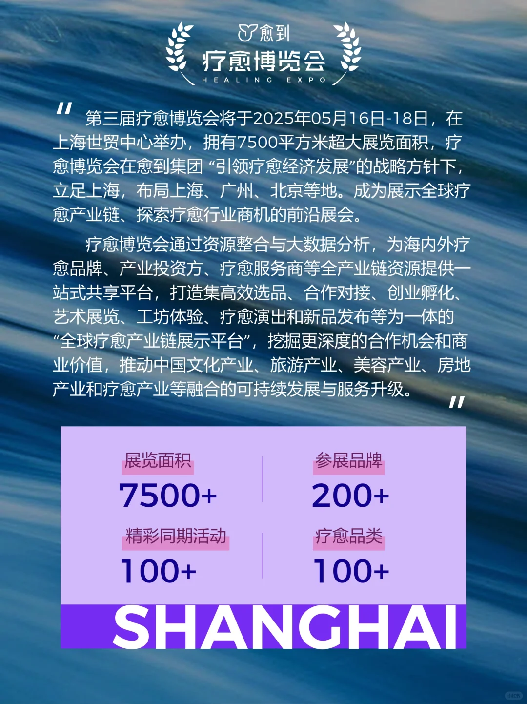 2025上海疗愈博览会来咯!