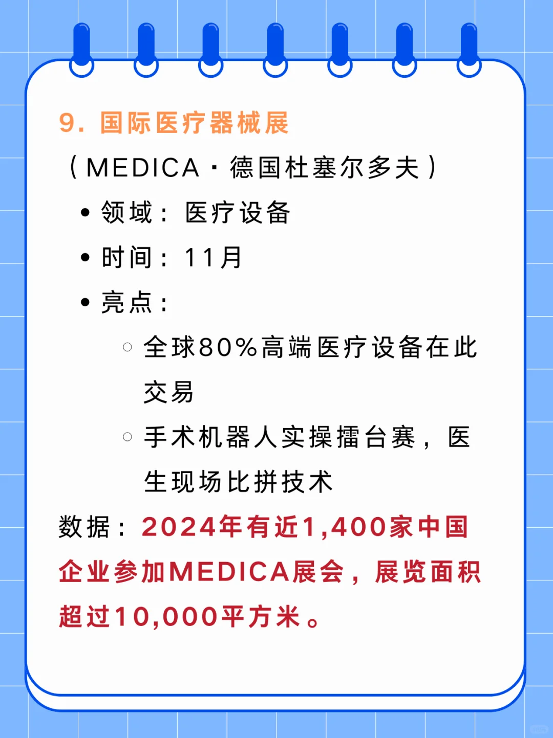 全球十大展会你知道几个？30秒带你了解！