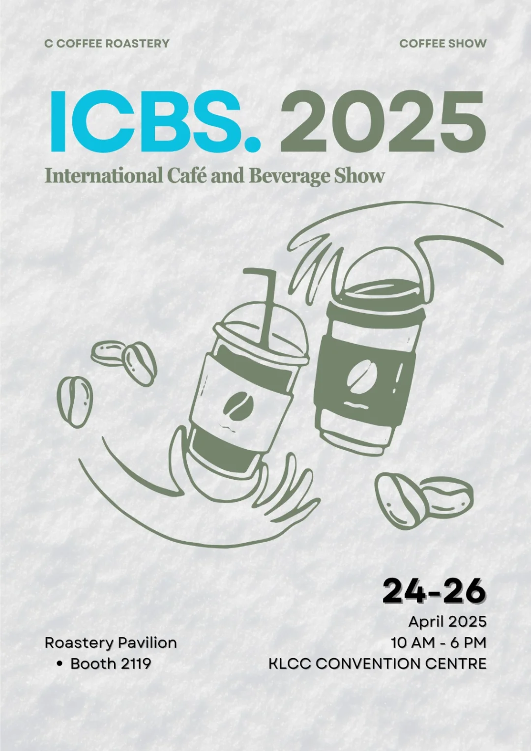 4月必逛展会｜ICBS 2025参展预告❗️