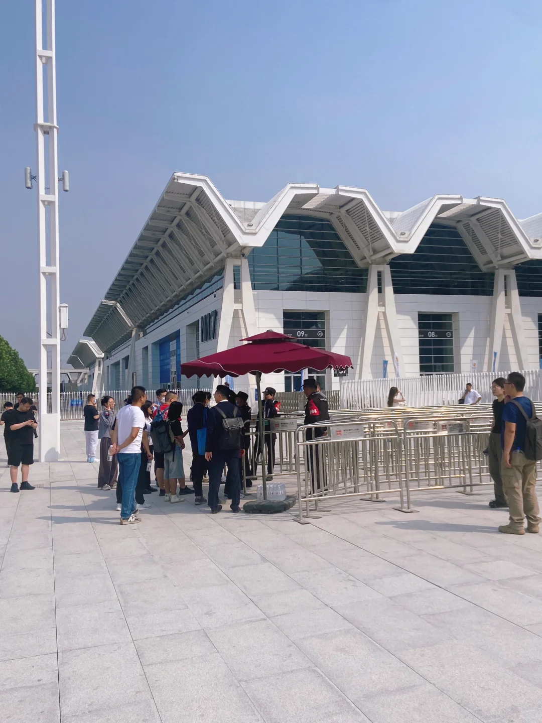 有人来国家会展中心玩吗今天？