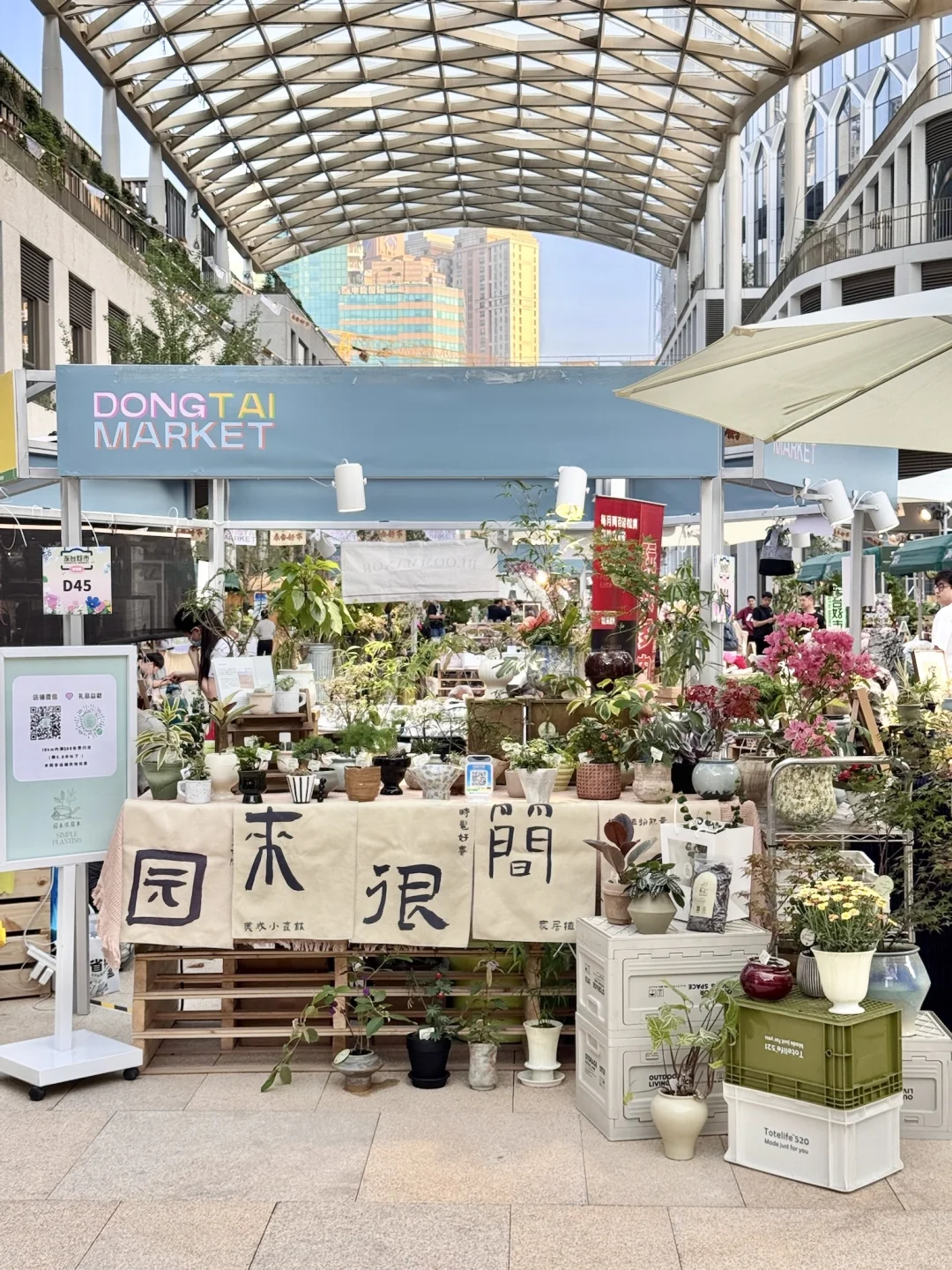 上海新天地东台好市！预计周末1w人的程度…