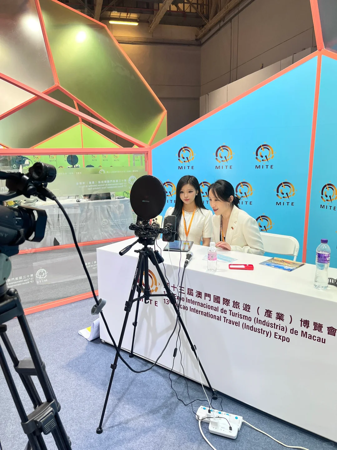 成功完成了澳门旅游局邀请的直播✅