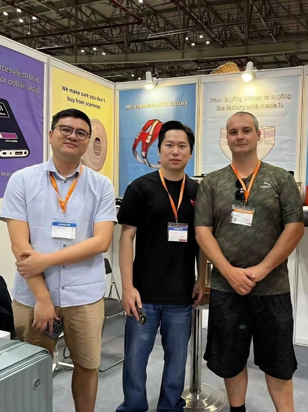 辞退了一个外贸业务员，因为不想参加展会..