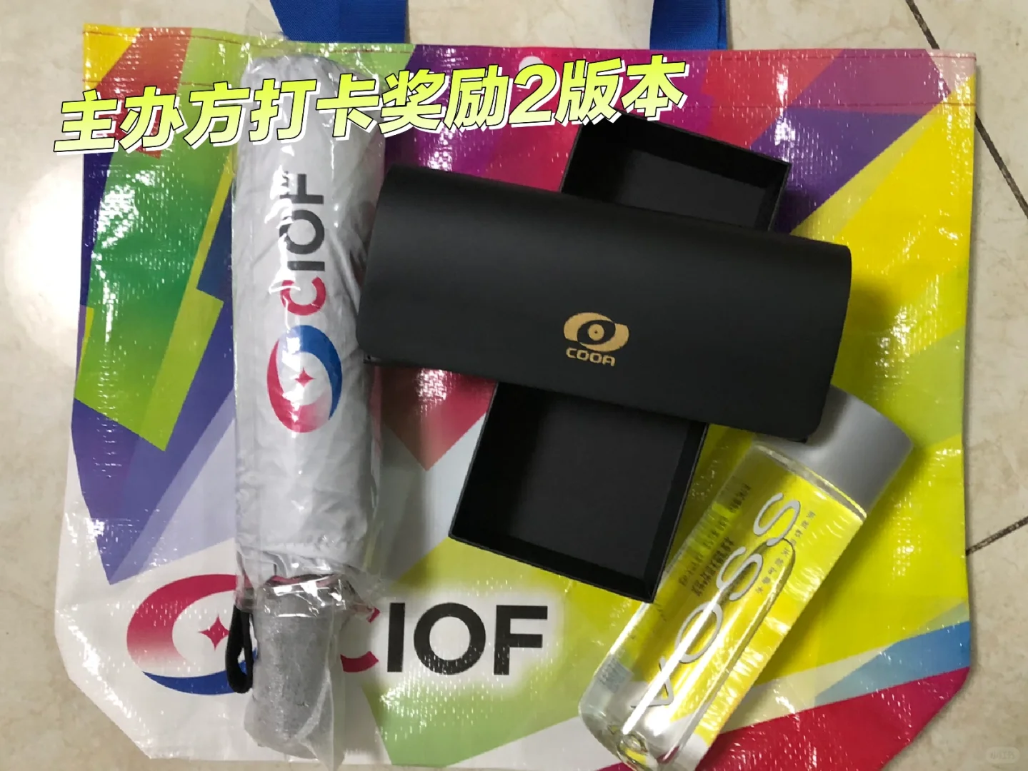 眼镜展回来，一堆有用没用