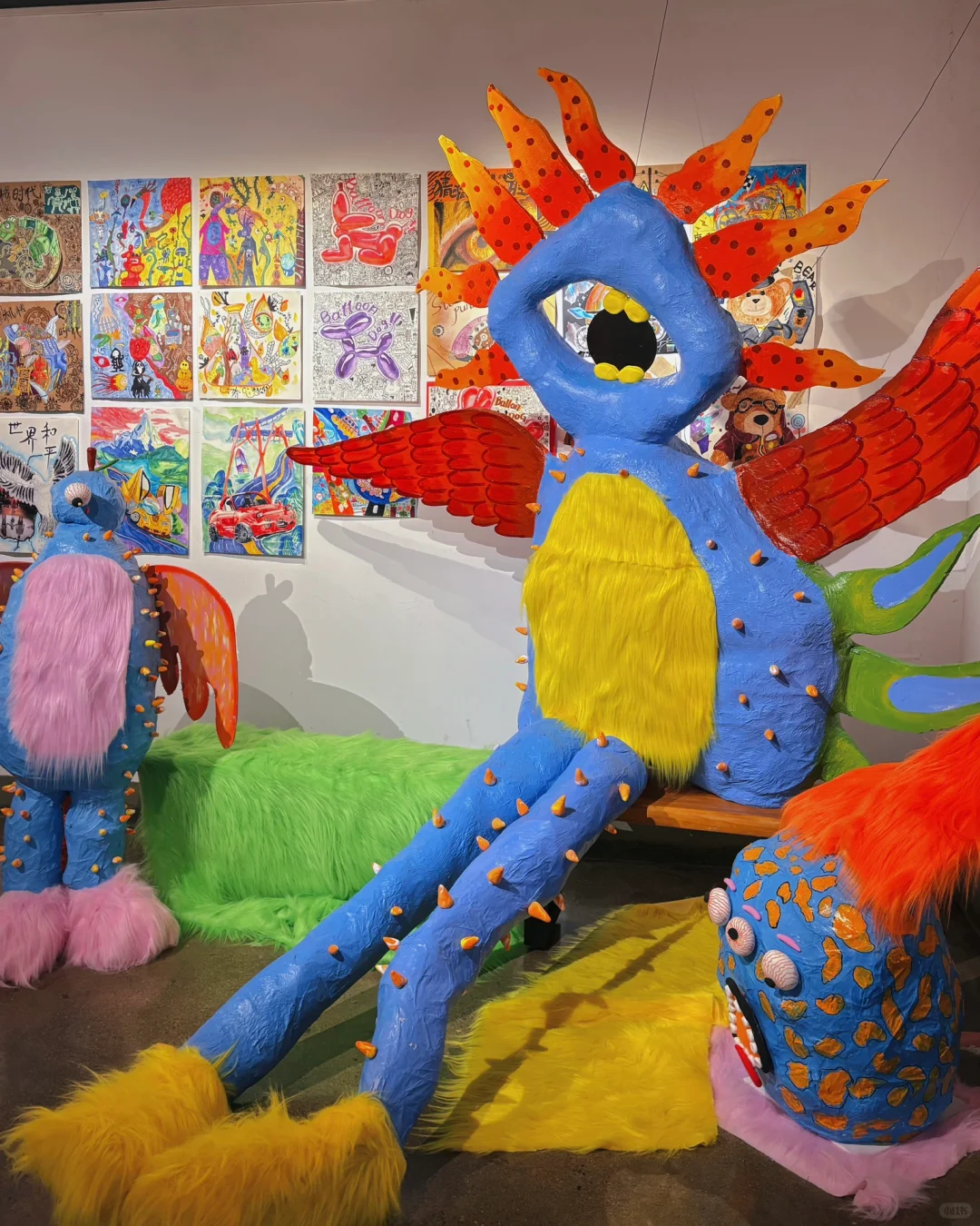 周末遛娃｜?️看个可可爱爱的画展～