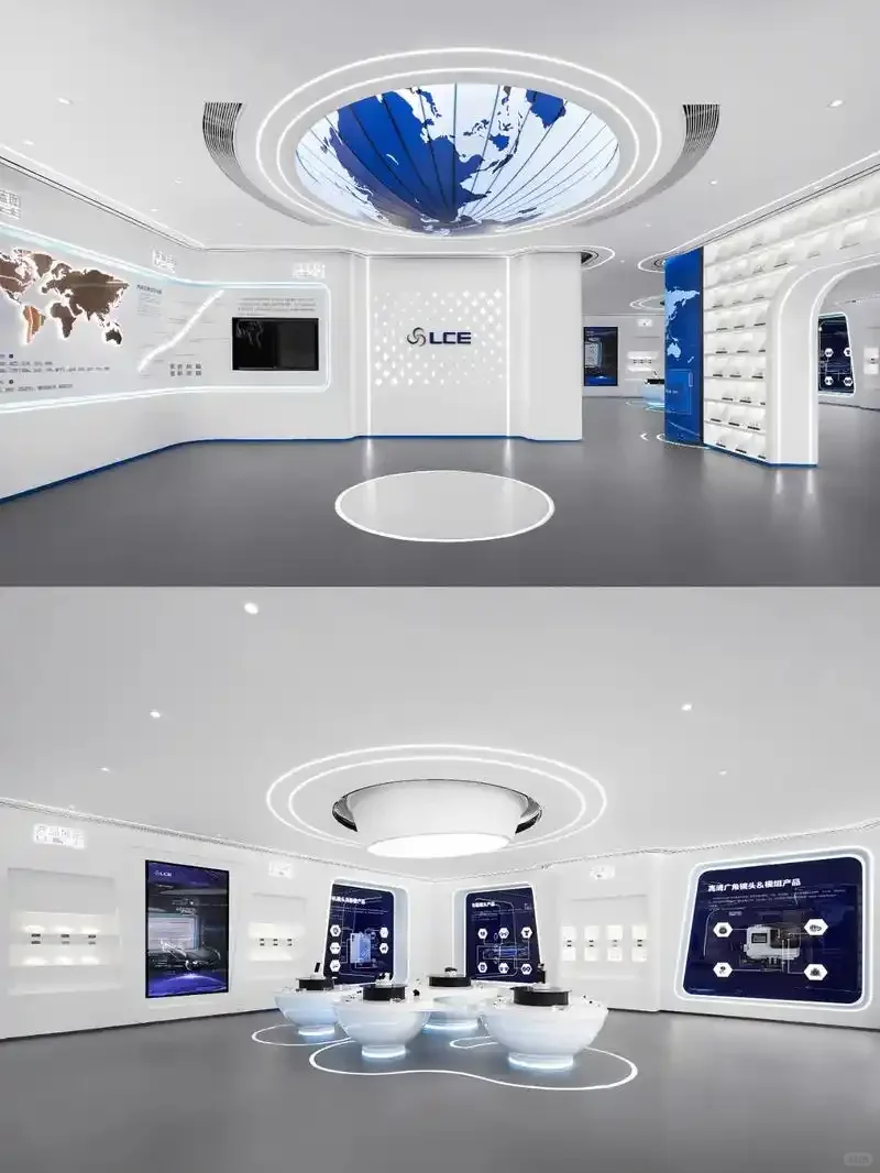 这个展厅我给满分～～～‖展厅设计