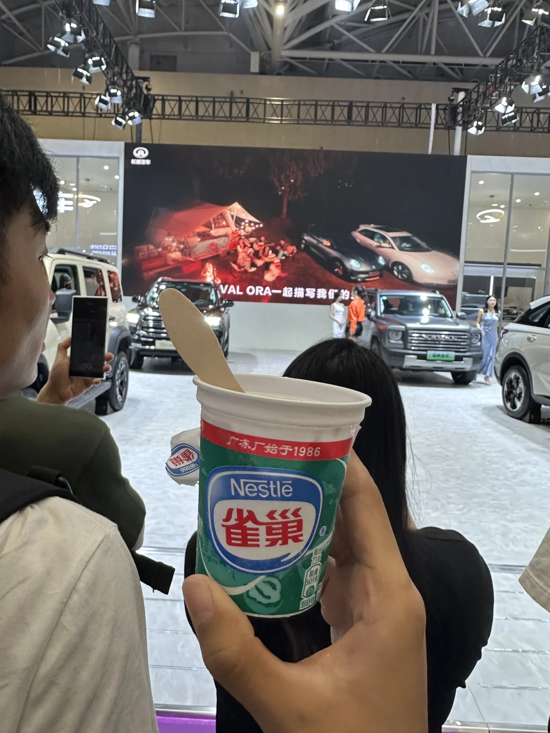 五一在佛山车展当礼仪的两天