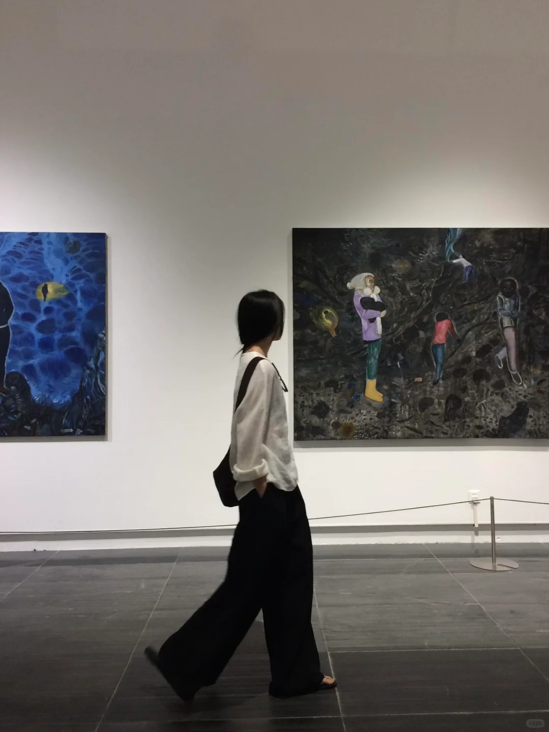 下次看展这样拍?（高级松弛感）