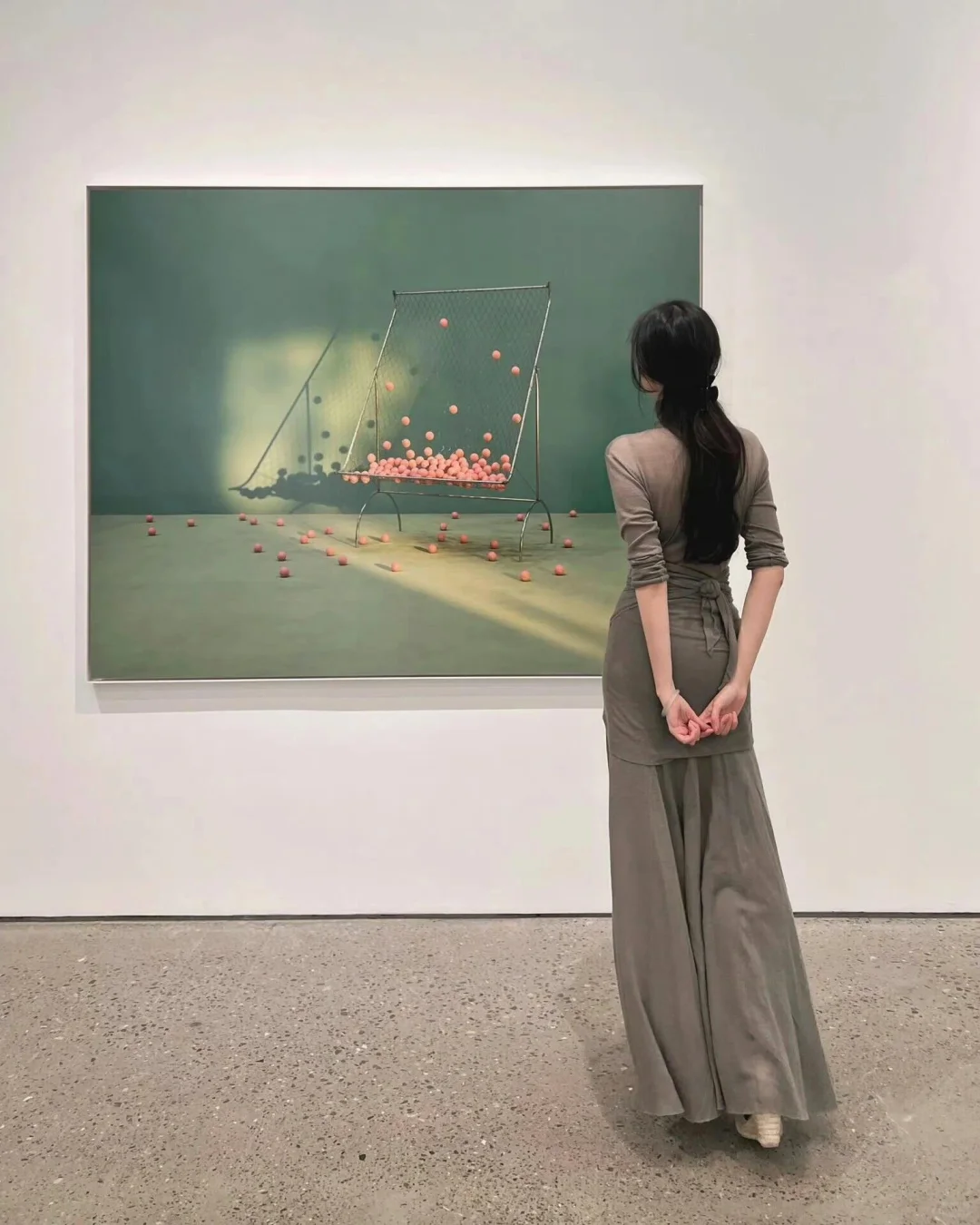 下次看展这样拍?（高级松弛感）