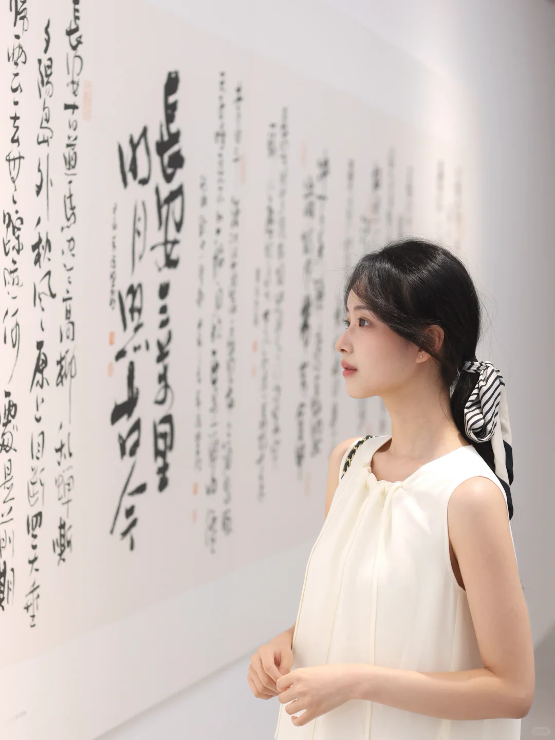下次看展这样拍?（高级松弛感）