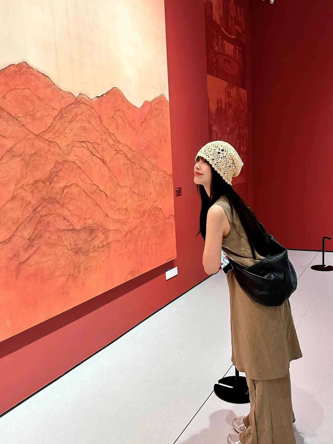 下次看展这样拍?（高级松弛感）