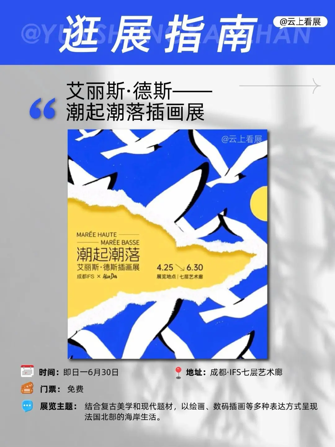 成都5月看展指南｜16个展览承包你的假期