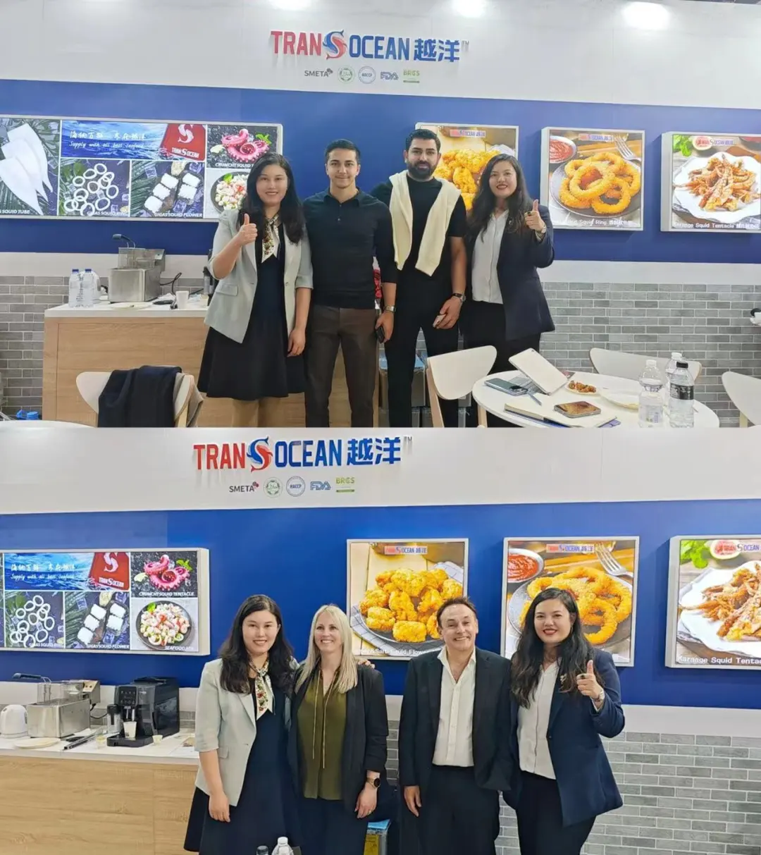 烟台越洋食品亮相第31届巴塞罗那渔业博览会