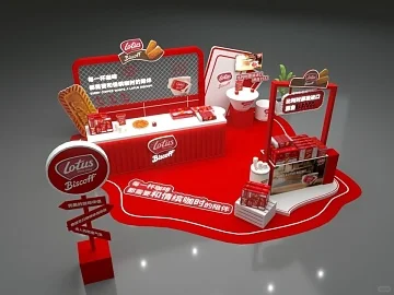 食品展台设计