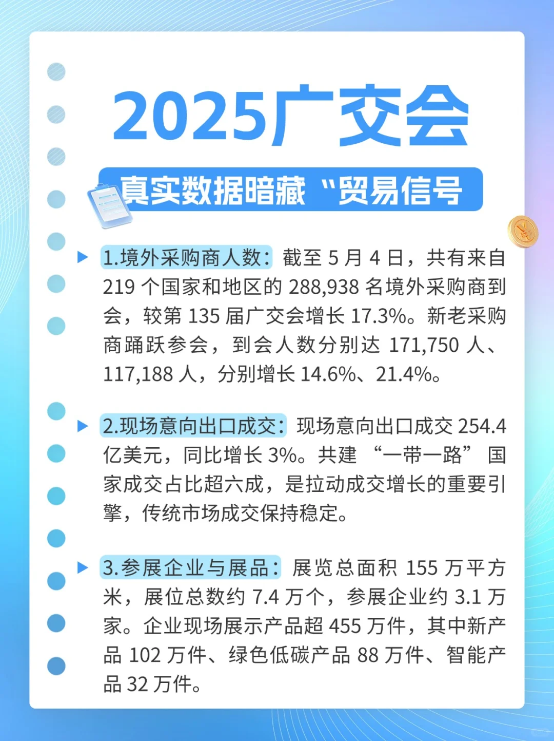 广交会落幕公布真实数据，释放了什么信号？