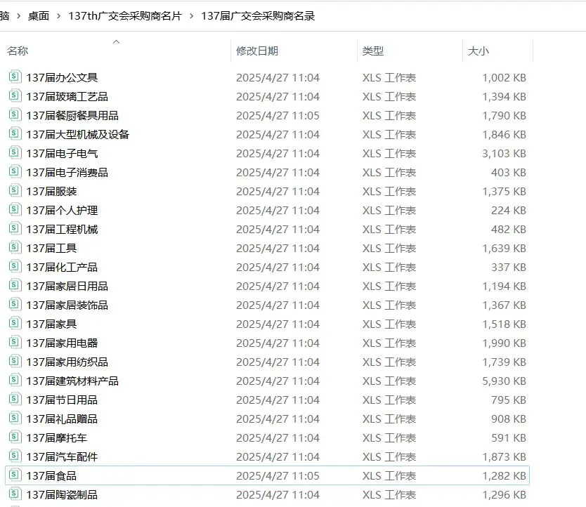 广交会名片出炉！137届参展商和采购商名录