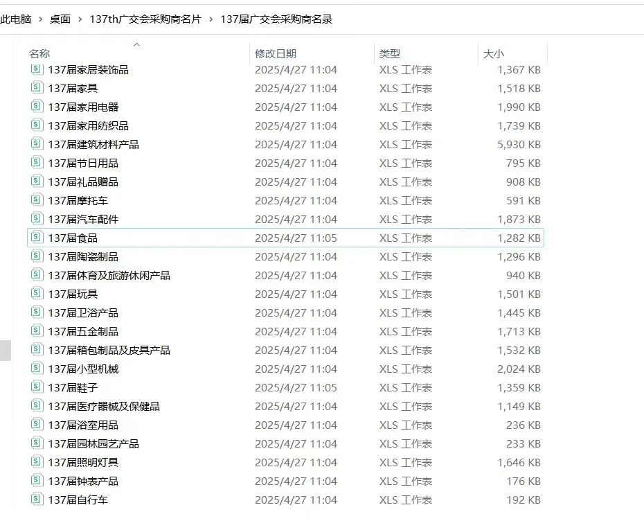 广交会名片出炉！137届参展商和采购商名录