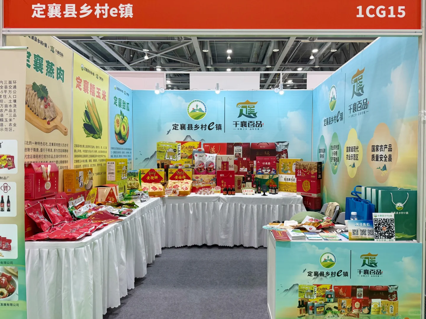 定襄县乡村e镇赴第二届杭州食品电商博览会