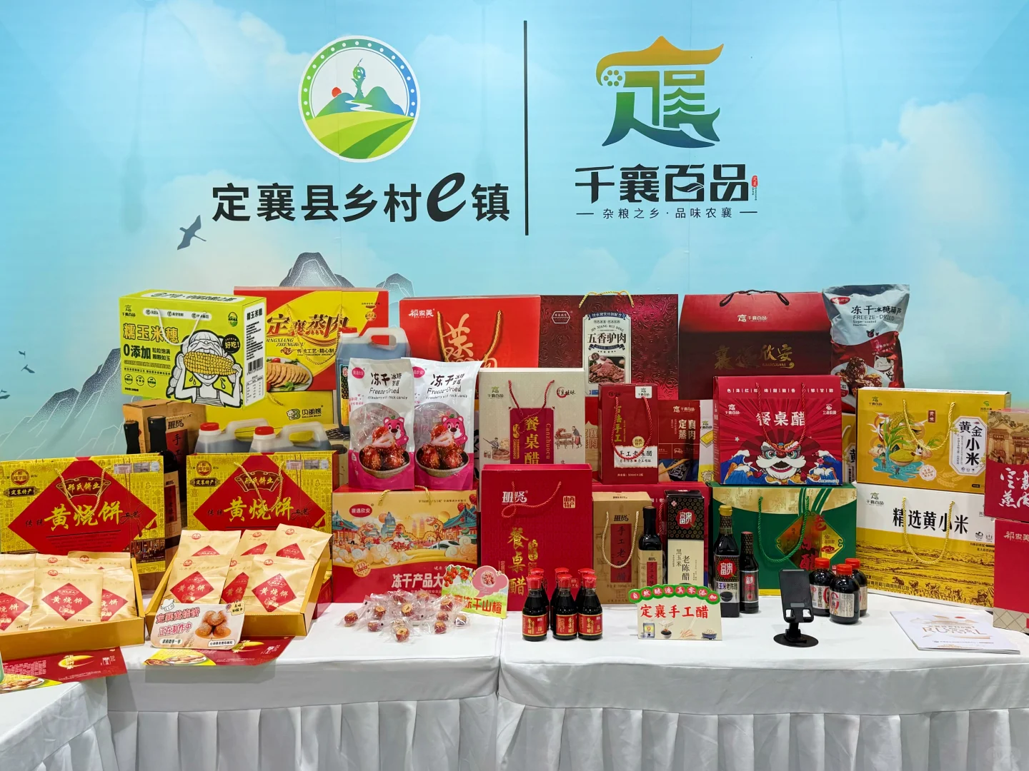 定襄县乡村e镇赴第二届杭州食品电商博览会