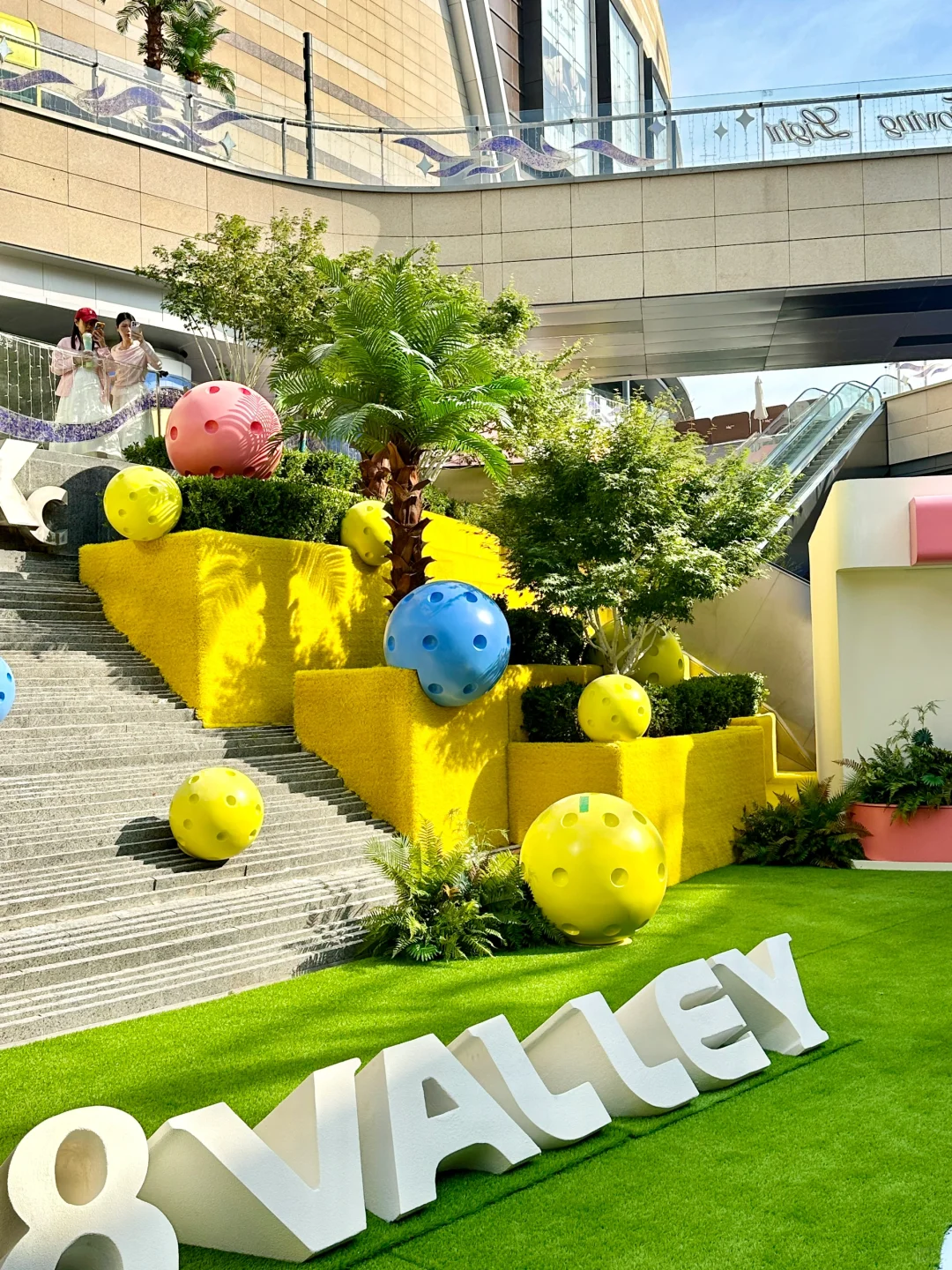 石家庄新展，现场看好像马里奥乐园呀！！