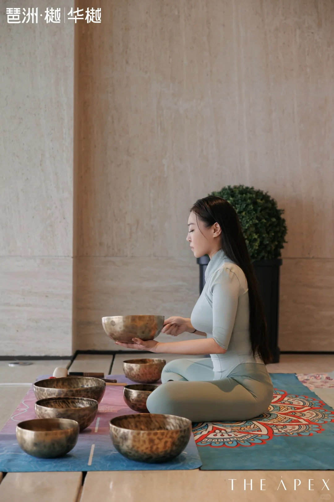 桨板瑜伽x颂钵疗愈