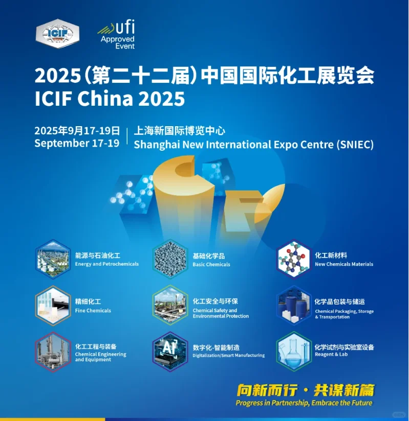 2025中国国际化工展览会ICIF China 2025