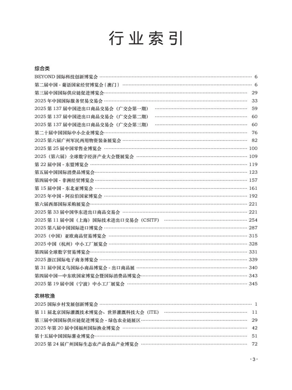 2025中国博览会和展览会