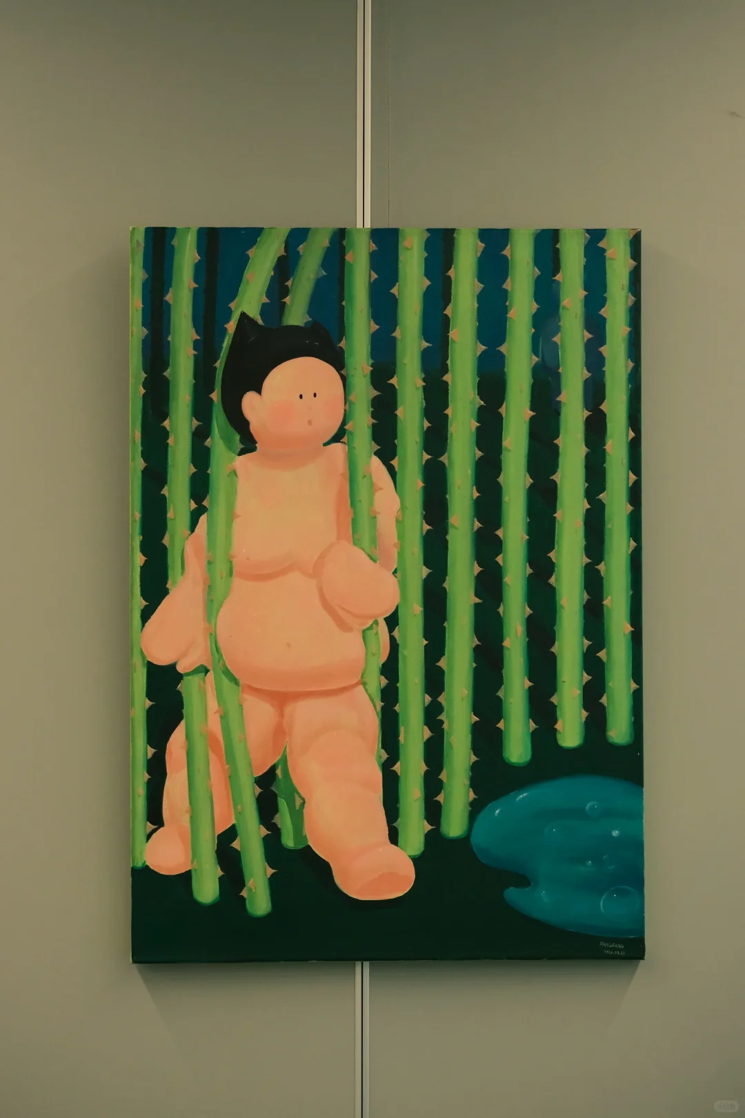 我估计去这看画展的都是去拍照的?