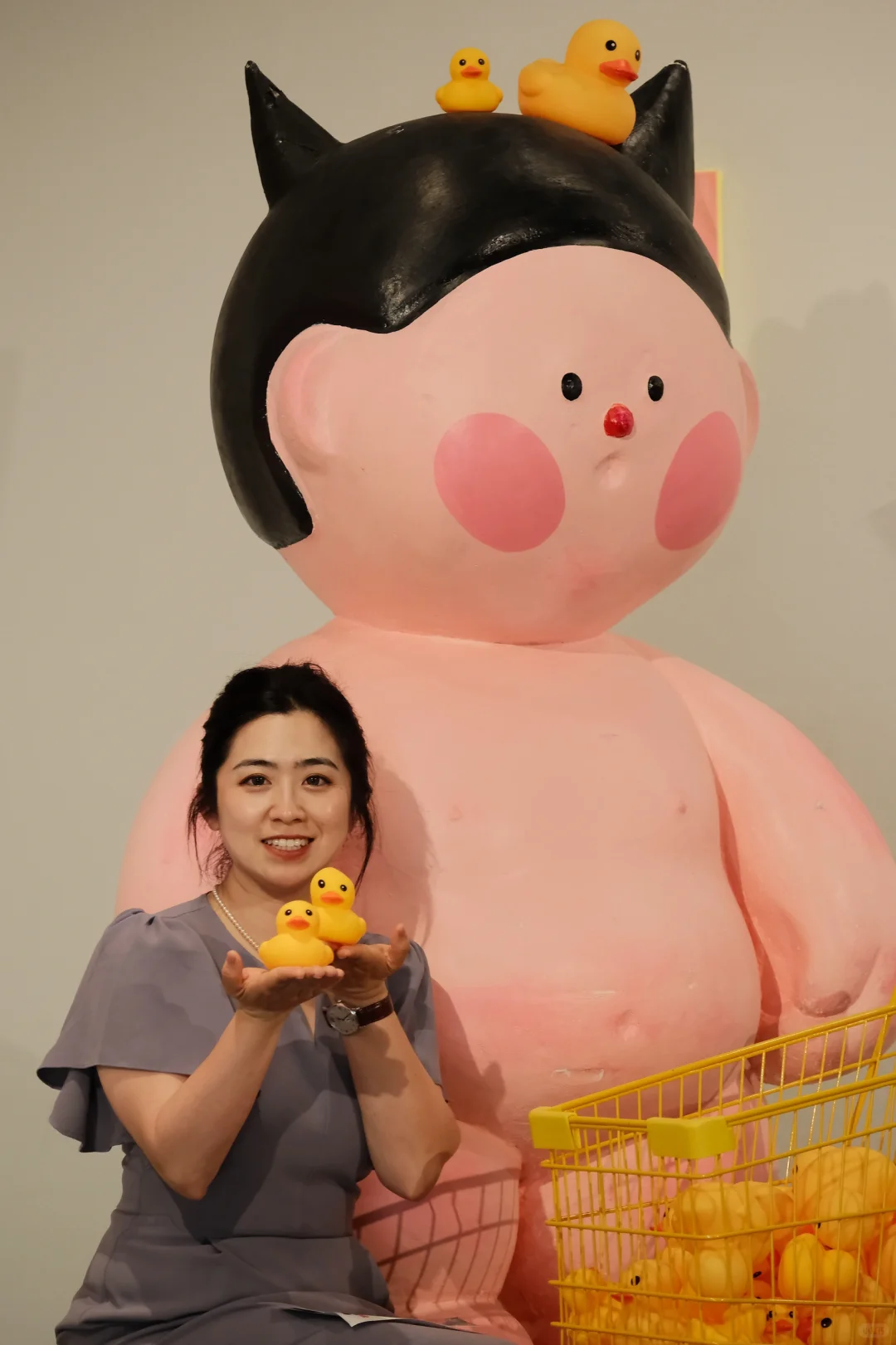 我估计去这看画展的都是去拍照的?