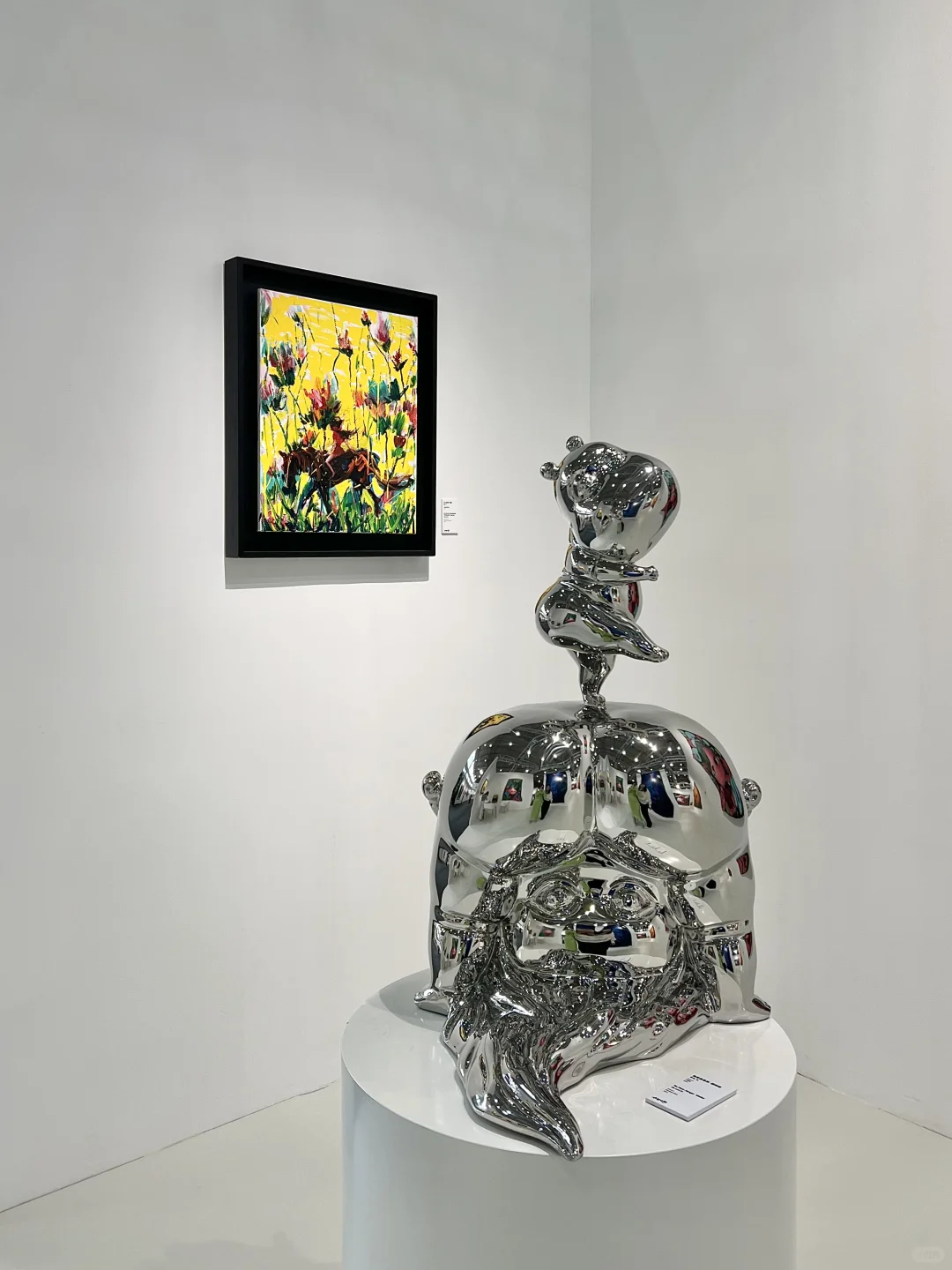 北京看展｜在艺博会偶遇“渤哥”和朱珠啦！