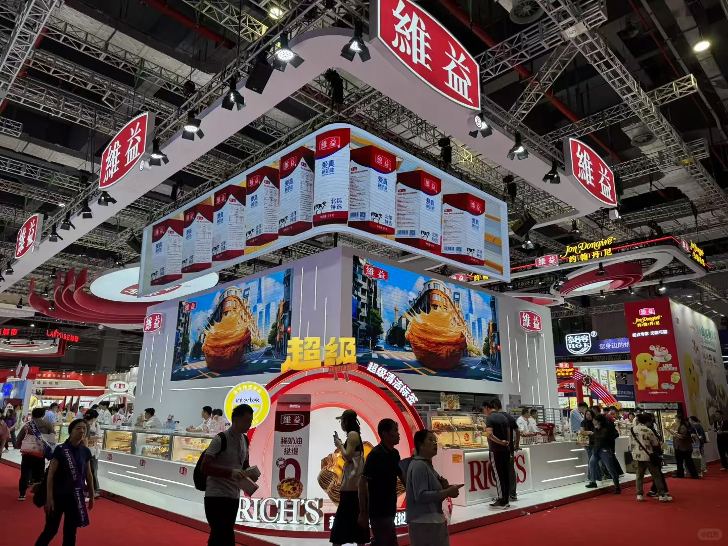 上海烘培展现场报道！展台设计展会现场